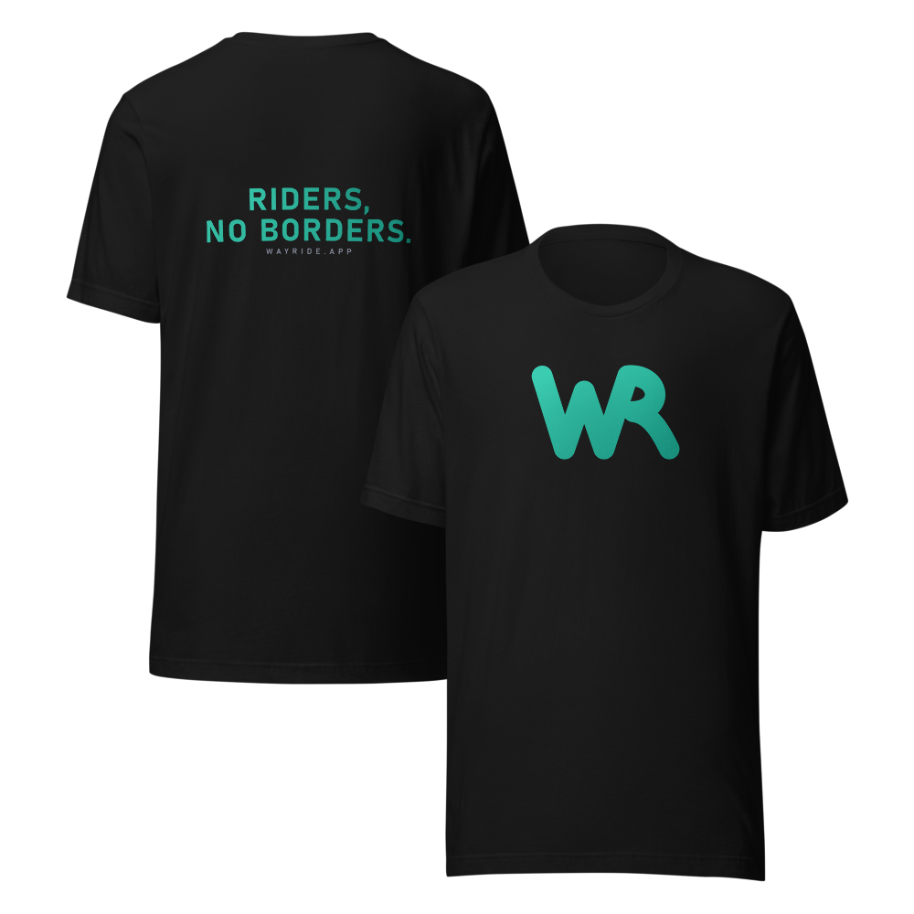 T-shirt Riders, no borders
